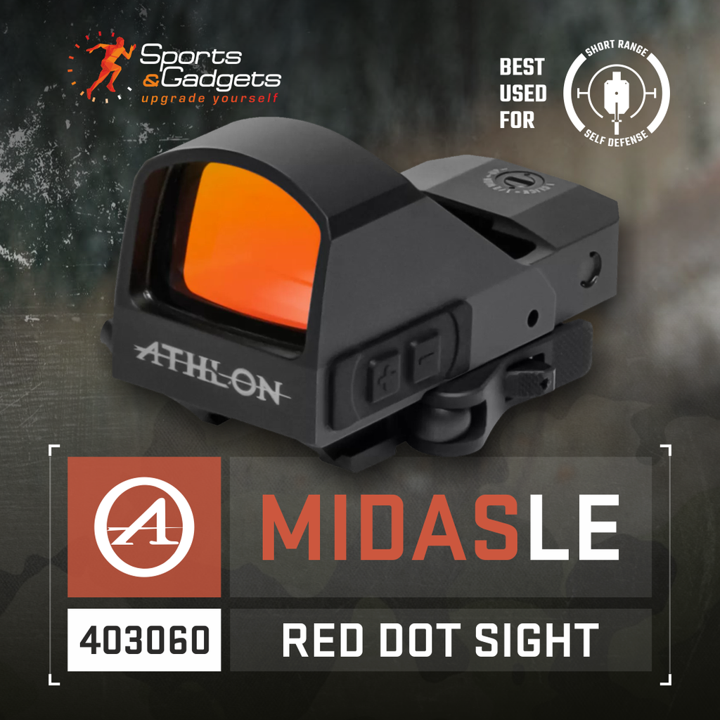 Dominate Every Shot with Confidence: The Athlon Midas LE Red Dot Sight