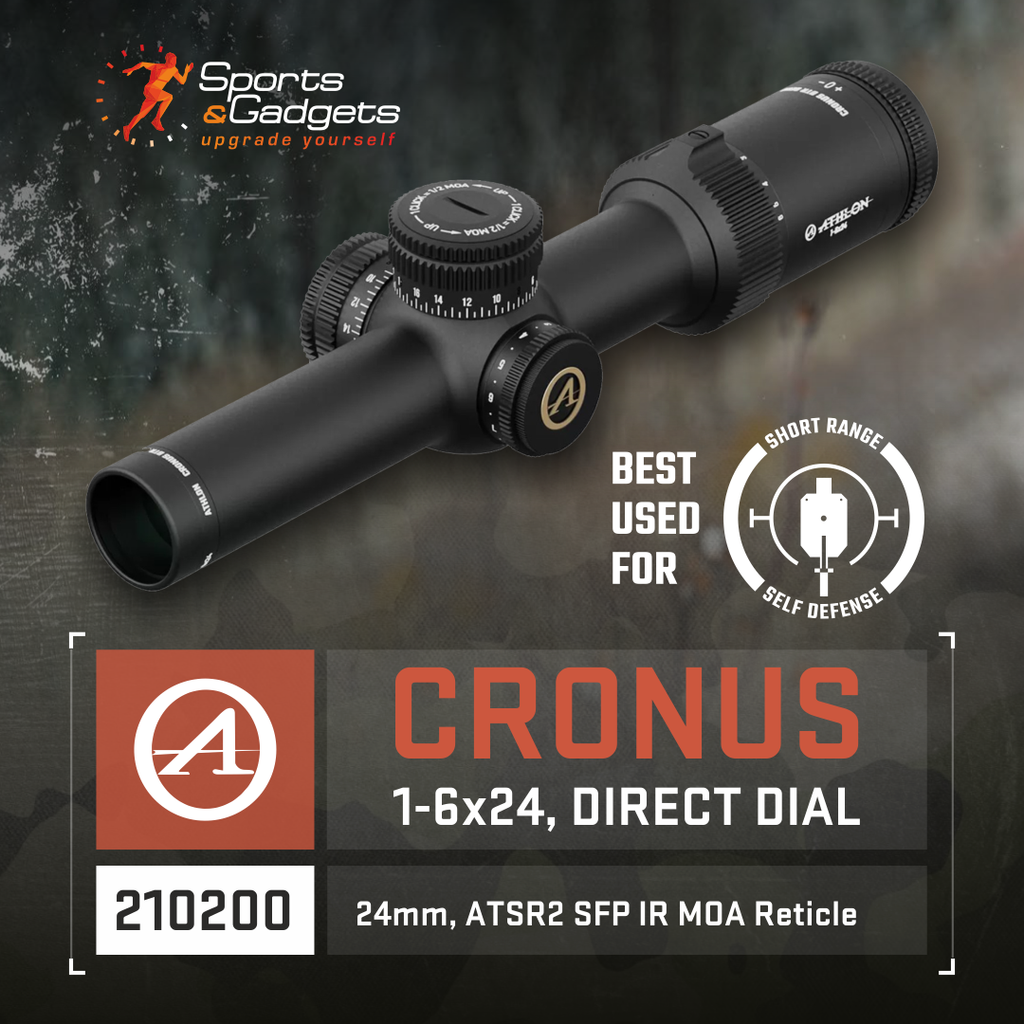 Athlon Optics Cronus 1-6x24: The Ultimate Riflescope for Precision Shooting