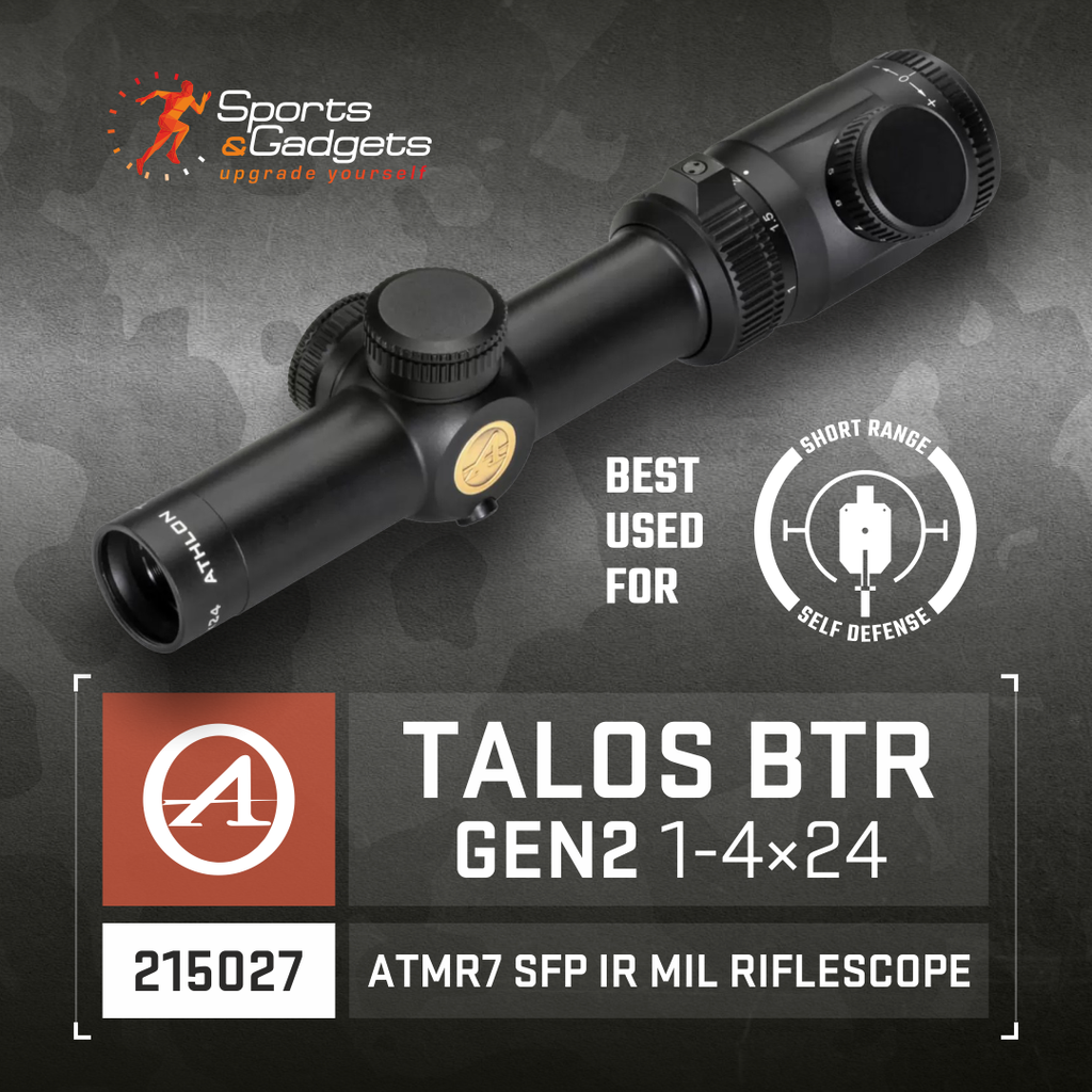 Unveiling the Athlon Optics Talos BTR GEN2 1-4×24 ATMR7 SFP IR MIL Riflescope