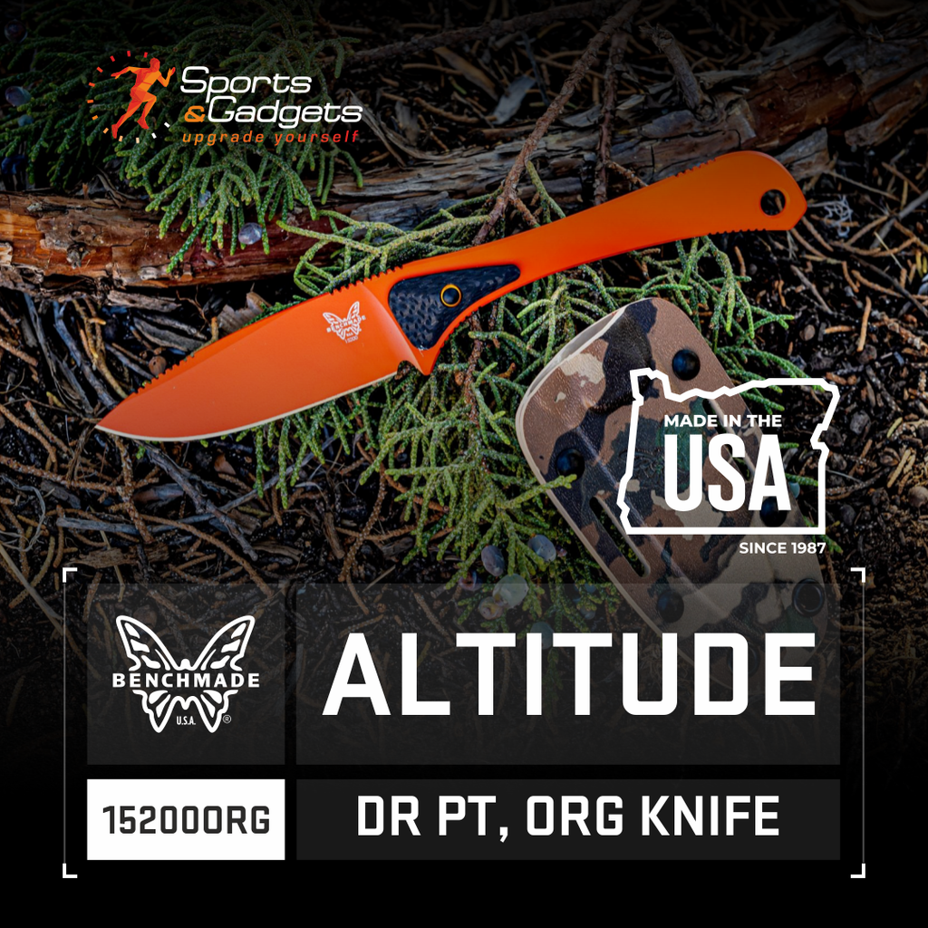 Benchmade Altitude 15200ORG: The Ultimate Lightweight Hunting Knife