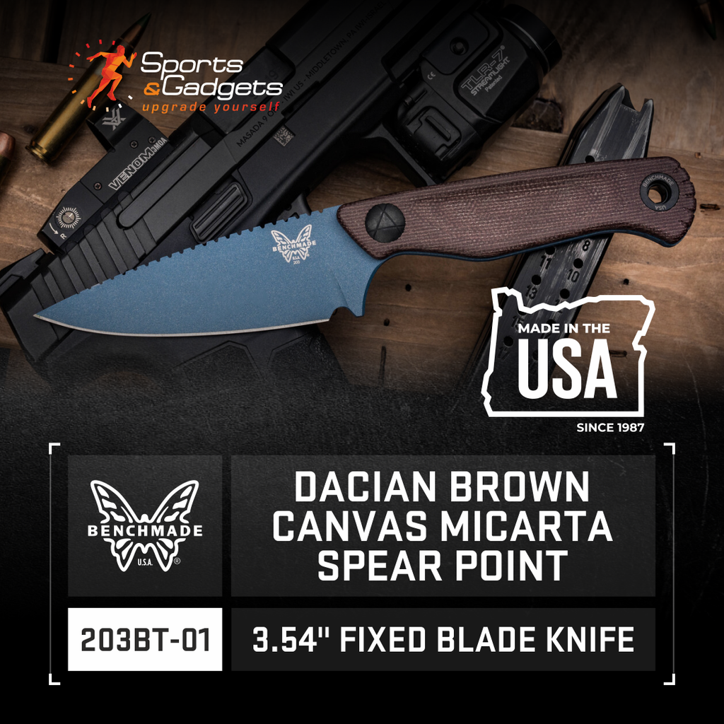 Benchmade Dacian 203BT-01: The Ultimate Fixed-Blade Companion