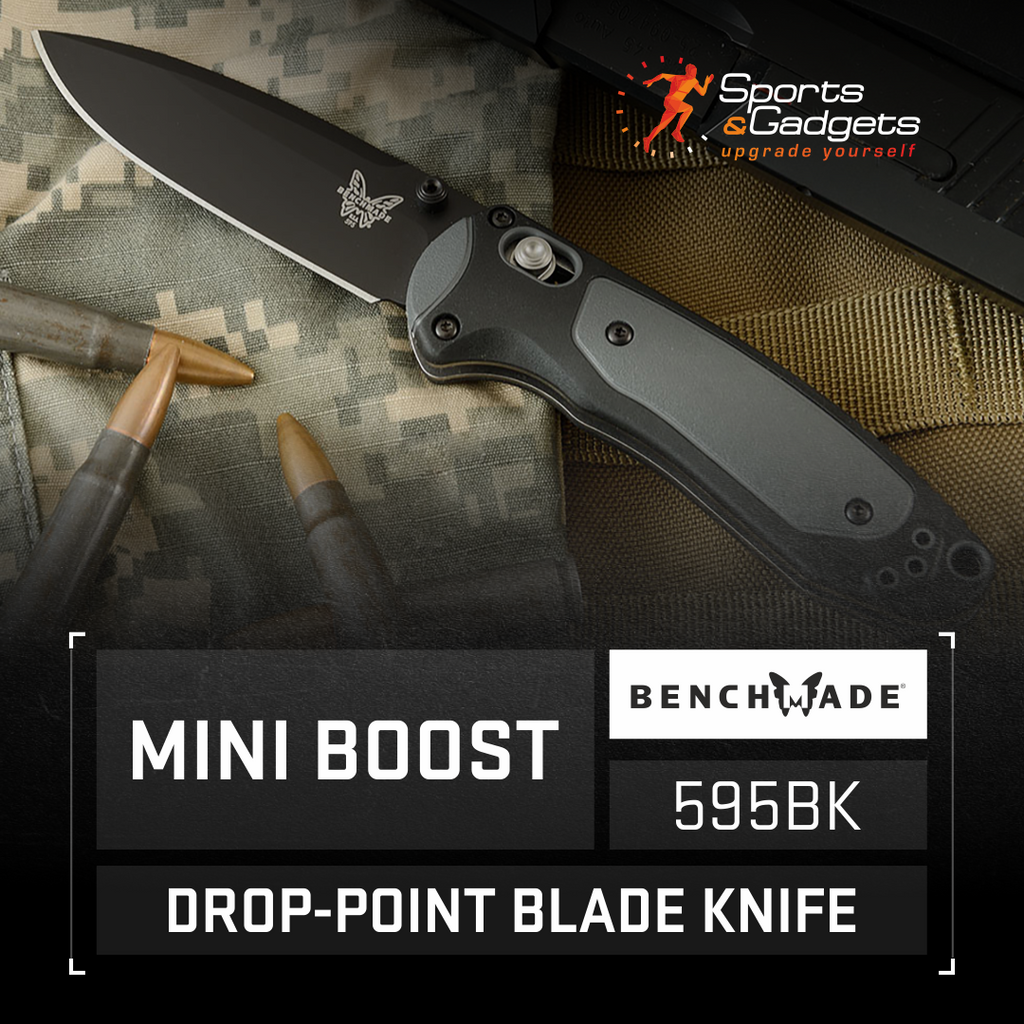 Unleash Versatility and Comfort with the Benchmade Mini Boost 595BK Knife