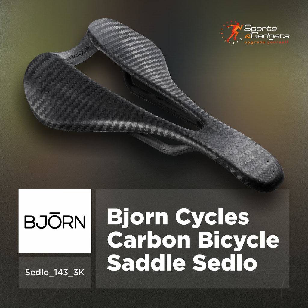 🚴♂️ Bjorn Cycles Carbon Bicycle Saddle Sedlo (Sedlo_143_3K): Ultra-Light Performance Refined Through Years of Development ⚡