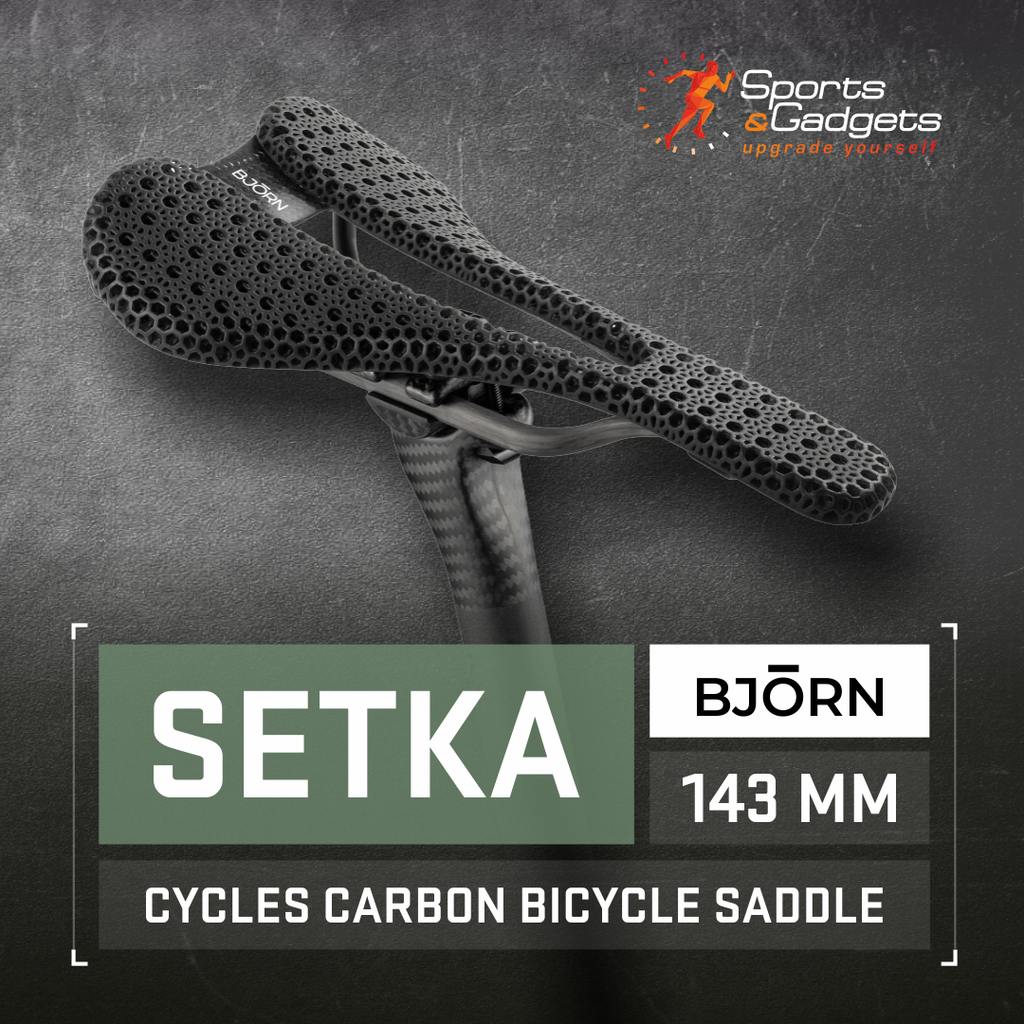 Revolutionizing Ride Comfort: The Bjorn Cycles Carbon Bicycle Saddle with 3D Printed Pad Setka