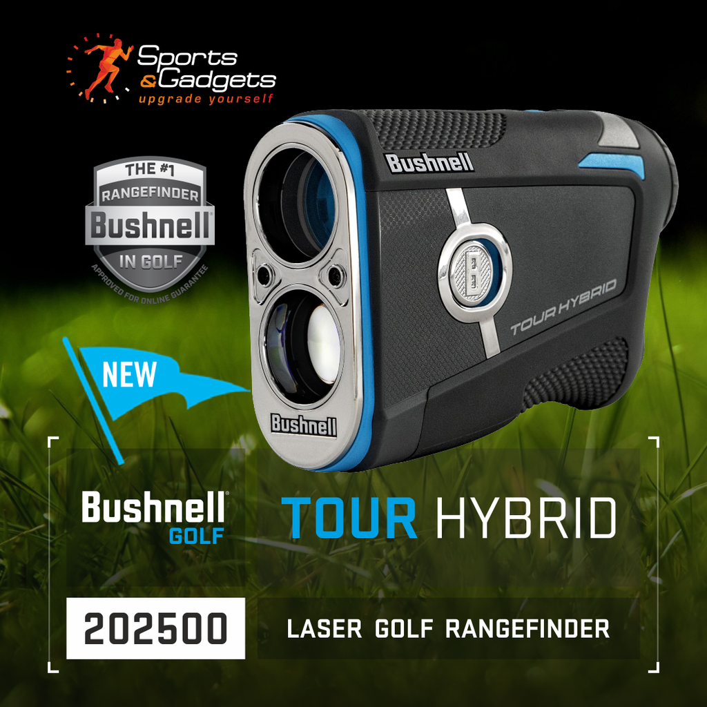 Master Every Shot with the Bushnell Tour Hybrid Laser Golf Rangefinder with GPS and Slope Compensation
