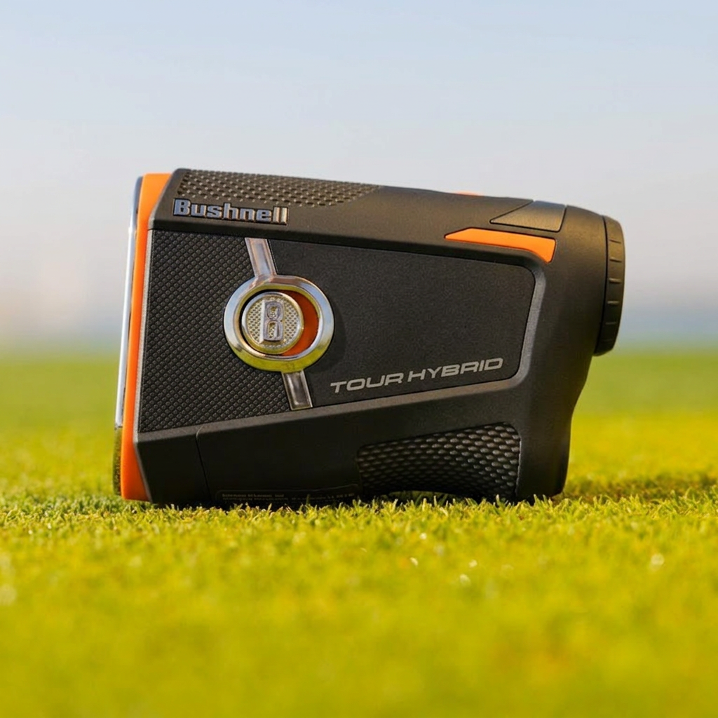 🟧 Bushnell Tour Hybrid Orange Laser Golf Rangefinder (202600): Laser + GPS Precision in a Standout Orange Finish ⛳