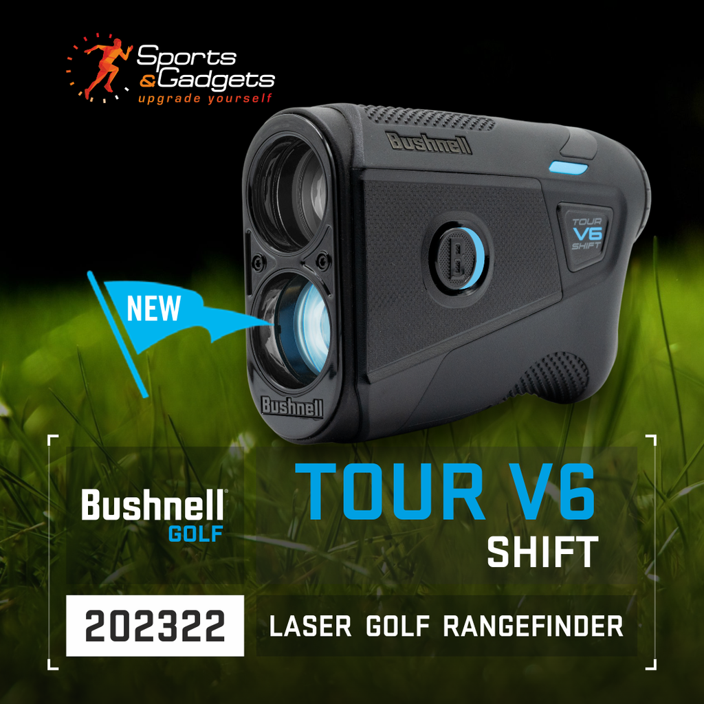 Bushnell Tour V6 Shift Black Laser Golf Rangefinder: Elevate Your Game with Unmatched Precision