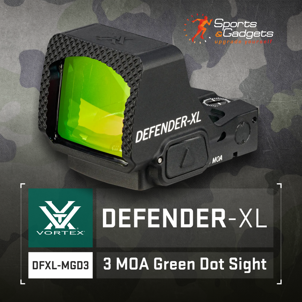 Dominate the Competition with the Vortex Defender-XL Micro 3 MOA Green Dot Sight