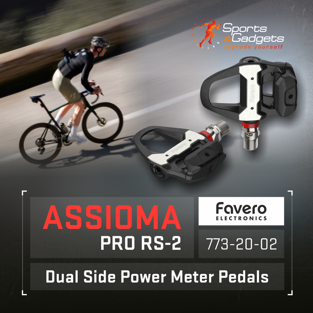 Favero Assioma PRO RS-2 Dual Side Power Meter Pedals – The Lightest, Most Precise Power Pedals for Road Cycling