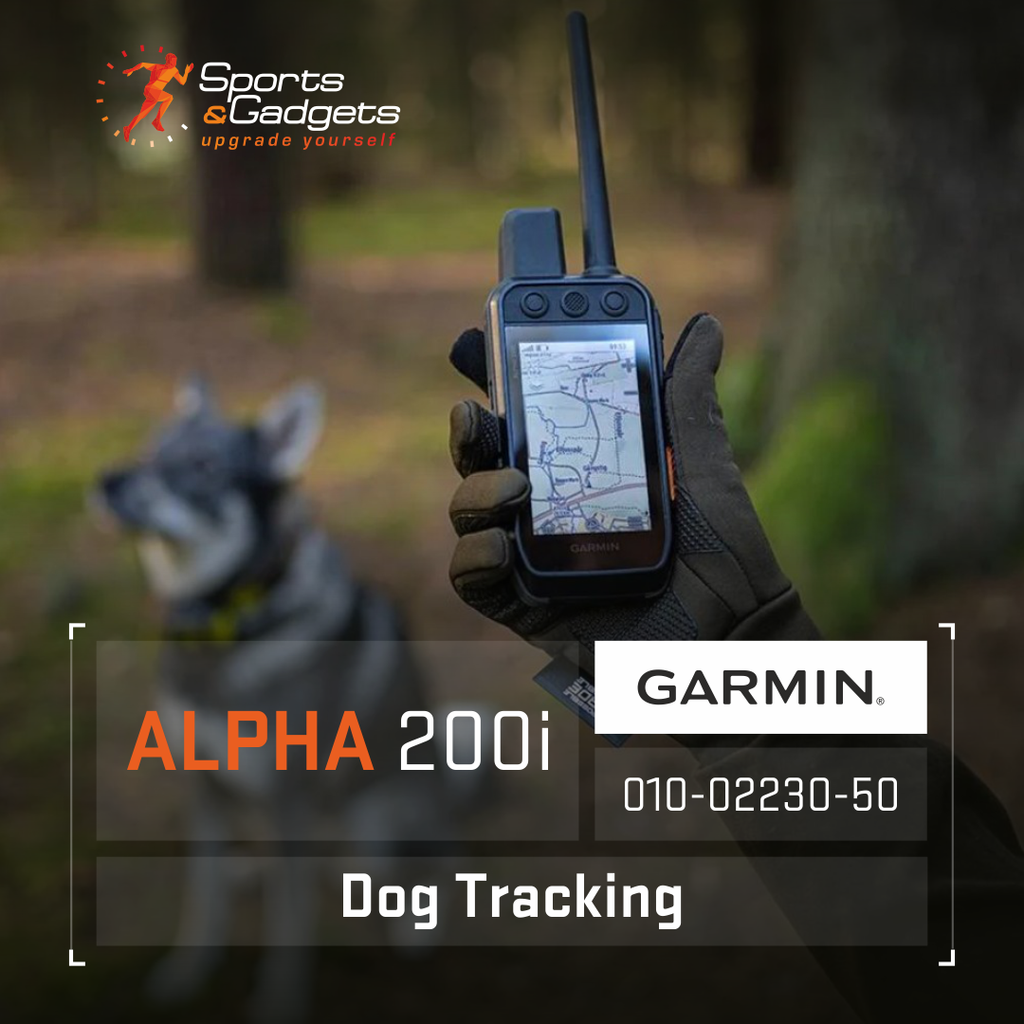 Garmin Alpha 200i Dog Tracking & Training Bundle – Total Control in the Field