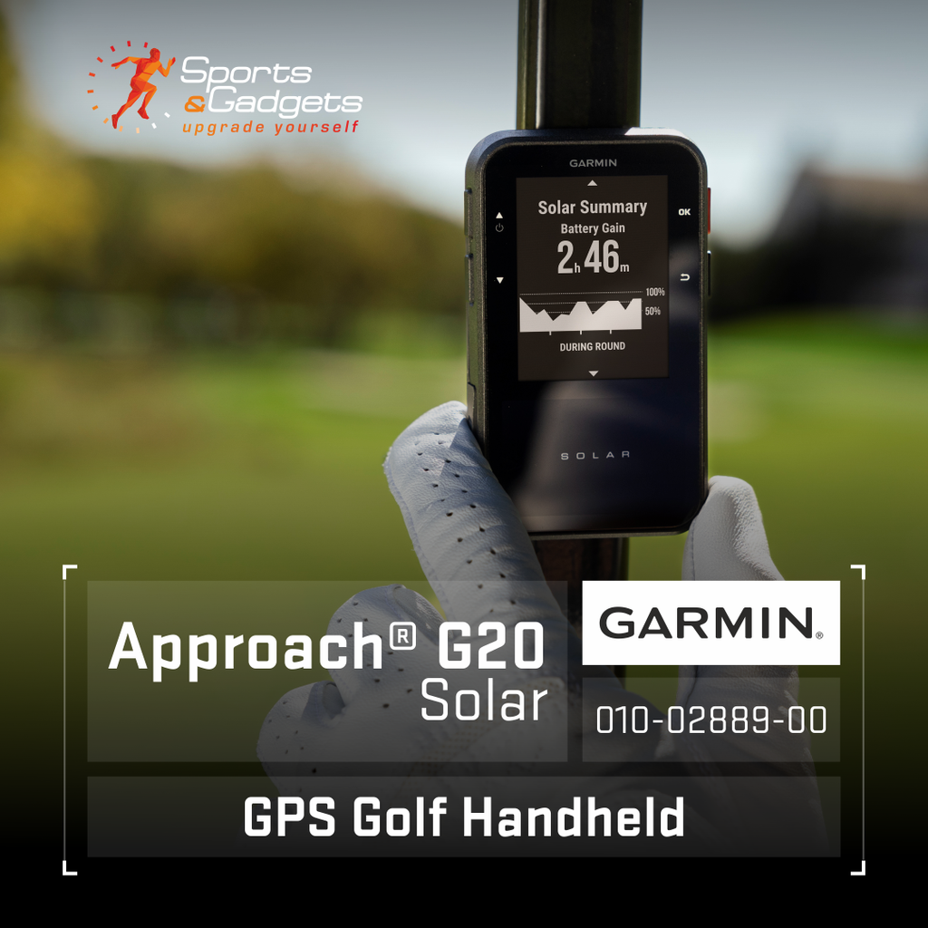 Play Smarter and Longer: Introducing the Garmin Approach G20 Solar GPS Golf Handheld