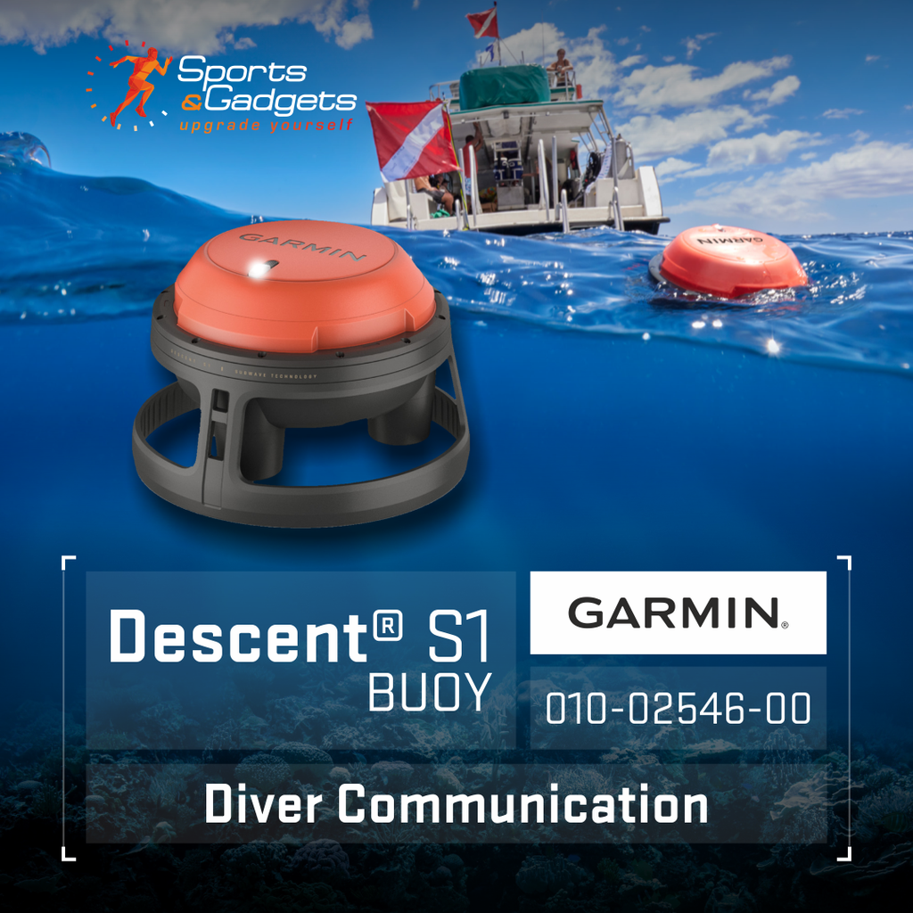 Discover a New Level of Safety and Connection: Garmin Descent S1 Diver Communication Buoy