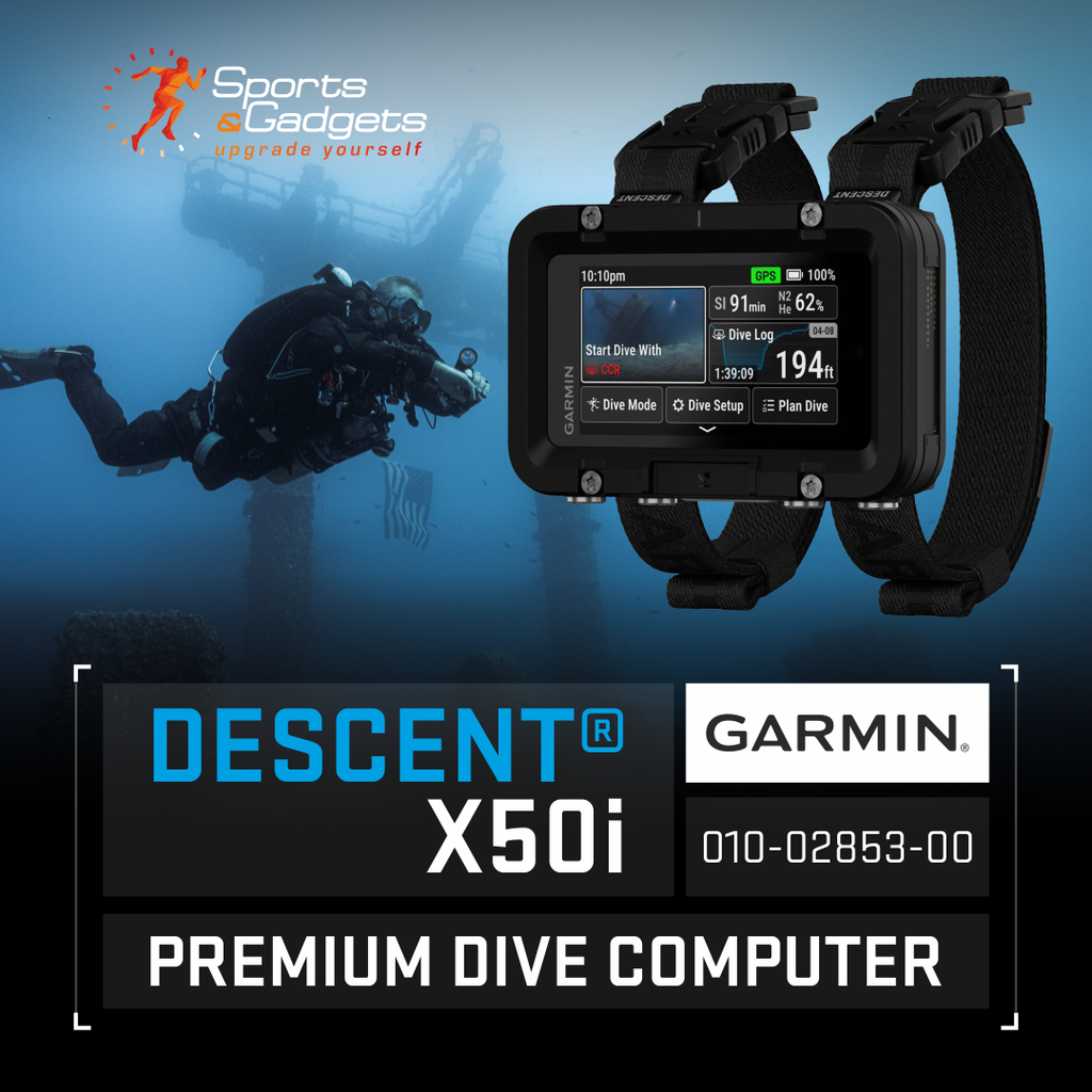Explore the Depths with Confidence: Garmin Descent X50i Dive Computer