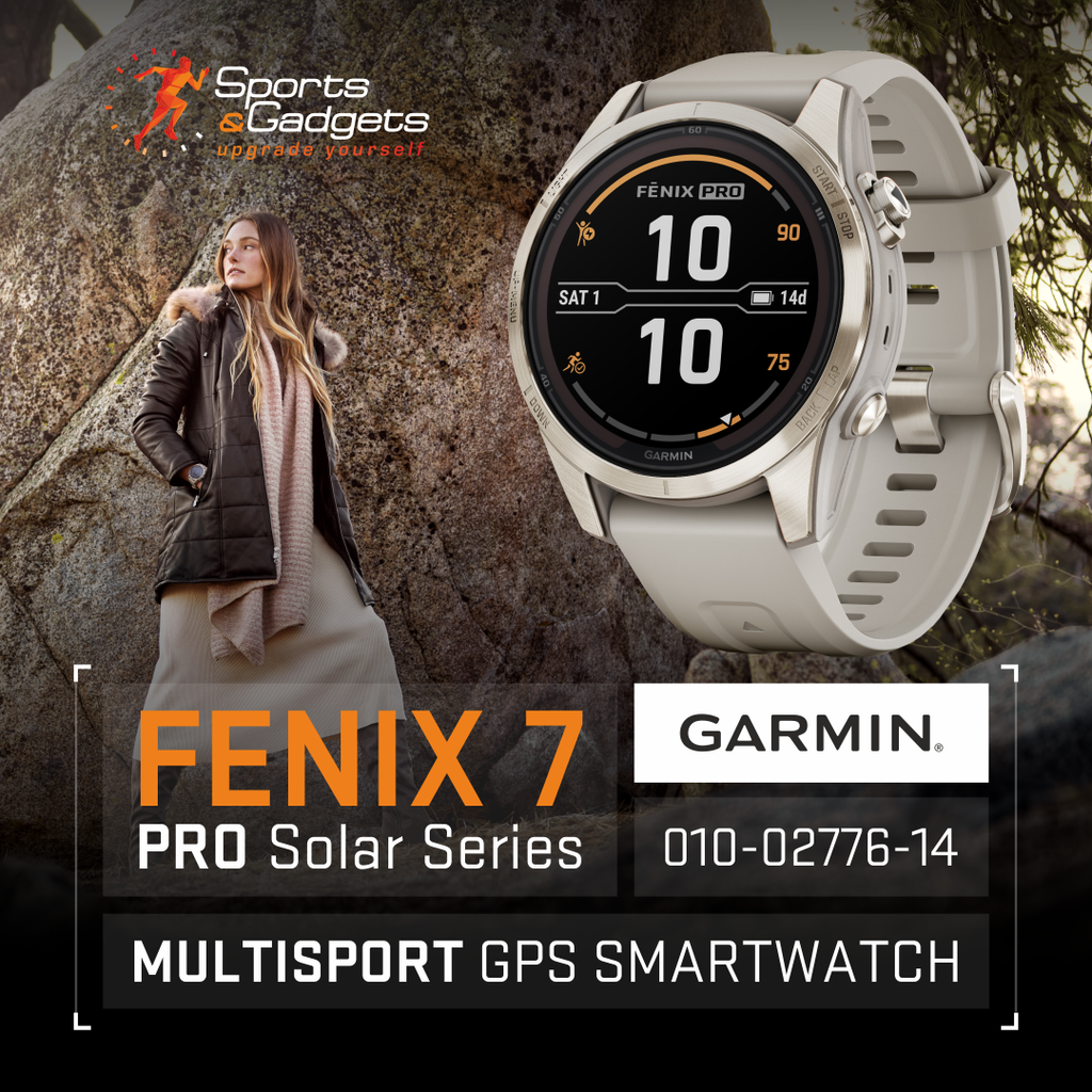 Explore Without Limits: The Garmin Fenix 7 Pro Solar Series Multisport GPS Smartwatch