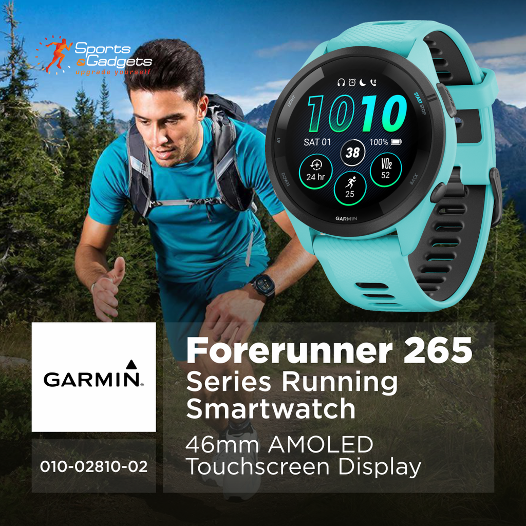 🌟 Garmin Forerunner 265 – Train Brilliantly, Run Confidently 🏃♂️