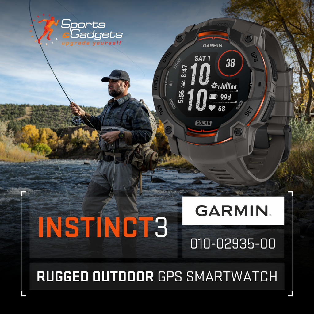Garmin Instinct 3: The Ultimate Rugged Outdoor GPS Smartwatch