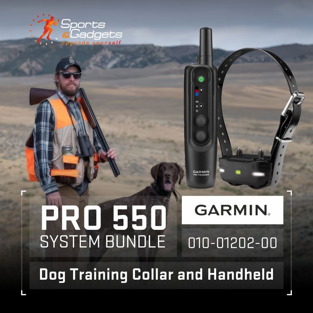 Master Your Dog Training Game with the Garmin PRO 550 System