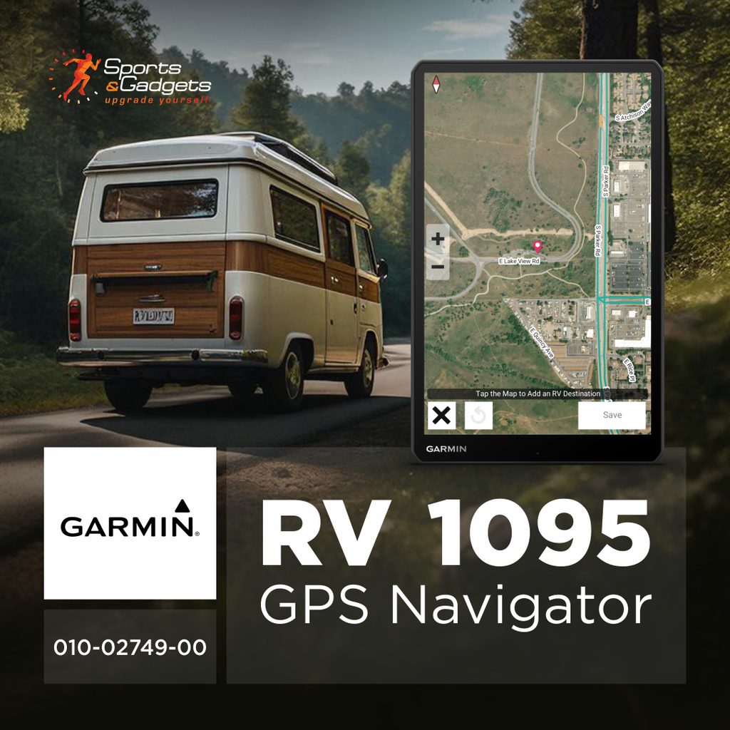 🗺️ Garmin RV New 1095 Series GPS Navigator — Plan, Explore, and Drive with Confidence 🚐