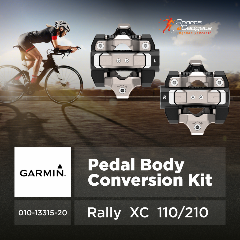 🚴♂️ Garmin Rally 110/210, RK/RS/XC Pedal Body Conversion Kit — Power Meets Versatility