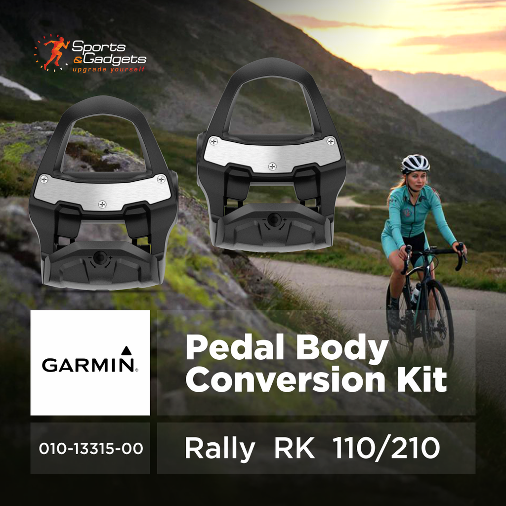 🔧 Garmin Rally RK 110/210 Pedal Body Conversion Kit — Extend the Power of Your Pedal-Based Meter