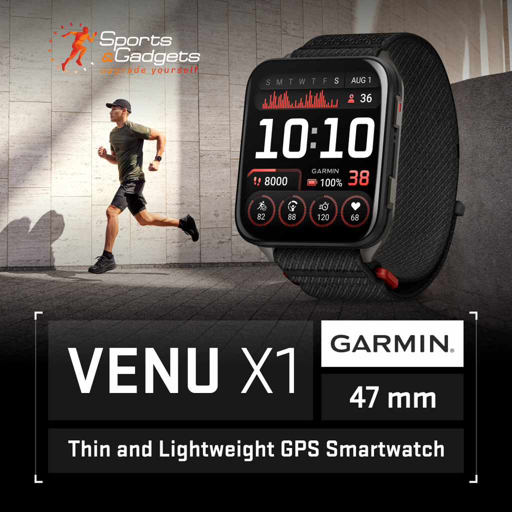Garmin Venu X1 GPS Smartwatch: Big on Display, Slim in Design, Built for Life