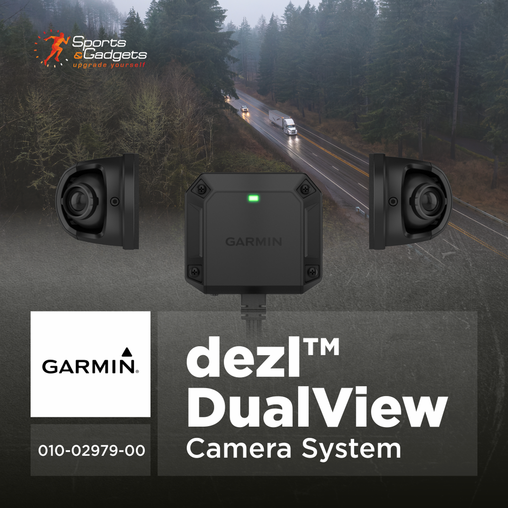 📹 Garmin dēzl DualView Camera System (010-02979-00): Live Side Views + Blind-Spot Monitoring for Safer Trucking 🚛👀
