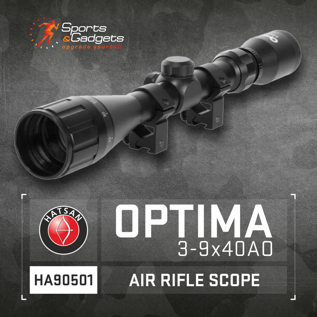 Hatsan Optima 3-9X40AO Air Rifle Scope: Mid-Range Precision at an Affordable Price