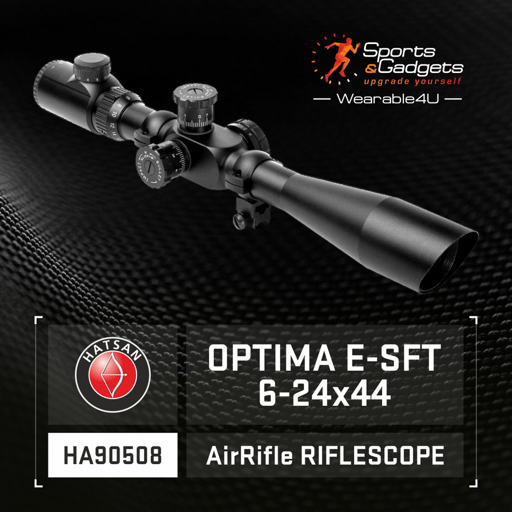 Enhance Your Air Rifle Experience with the Hatsan Optima E-SFT 6-24X44 Riflescope