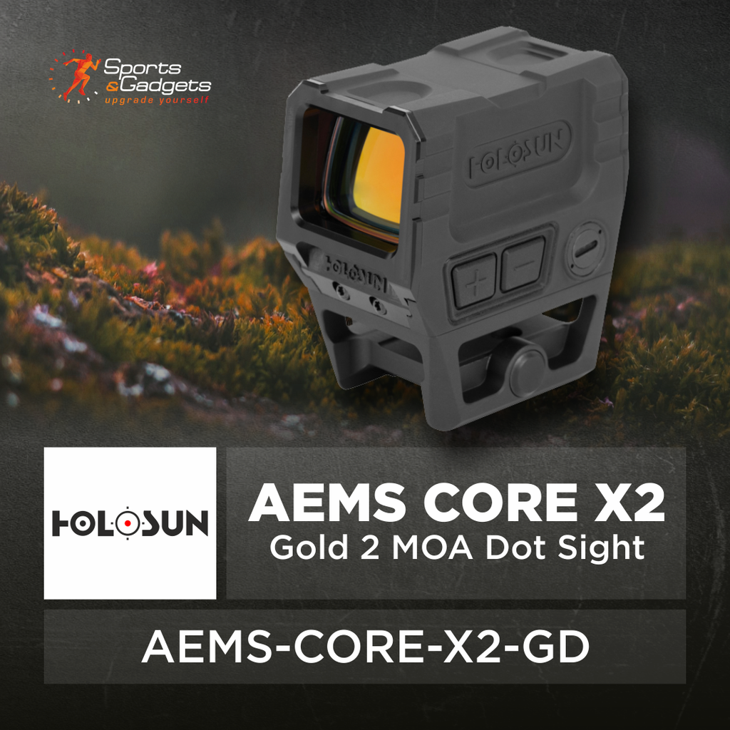 🔥 Meet the Holosun AEMS CORE X2 Gold Dot Sight: Precision, Durability & Next-Gen Performance