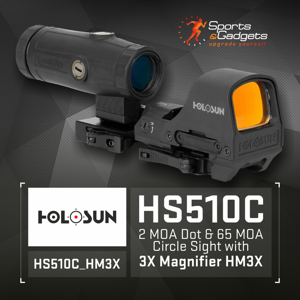 Precision Meets Versatility: The Holosun HS510C & HM3X Magnifier Bundle