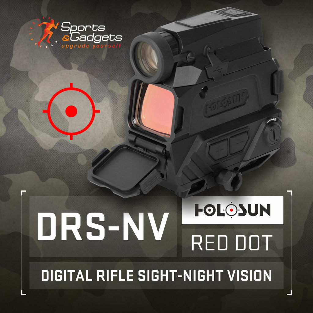 Unleash Precision with Holosun’s Multi-Reticle Digital Reflex Sight-Night Vision Red Dot (DRS-NV)