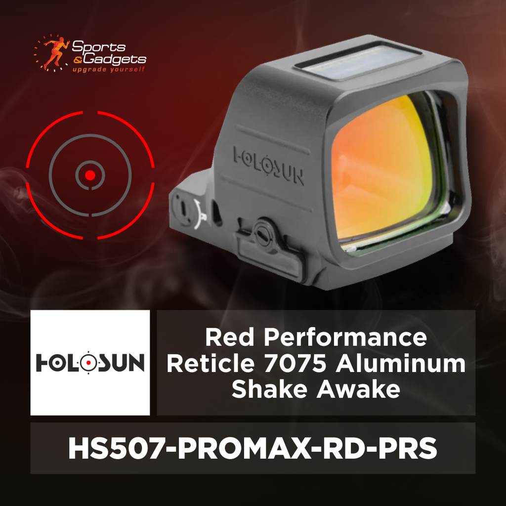 🔴 Holosun 507-PROMAX-RD-PRS: Expanded Window, Performance Reticle System, and Competition-Ready Features 🎯