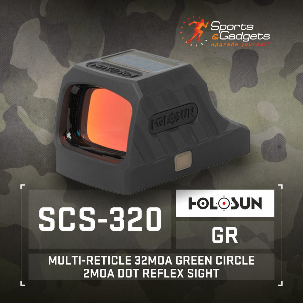 Introducing the Holosun SCS-320-GR: The Ultimate Reflex Sight for Dynamic Shooting