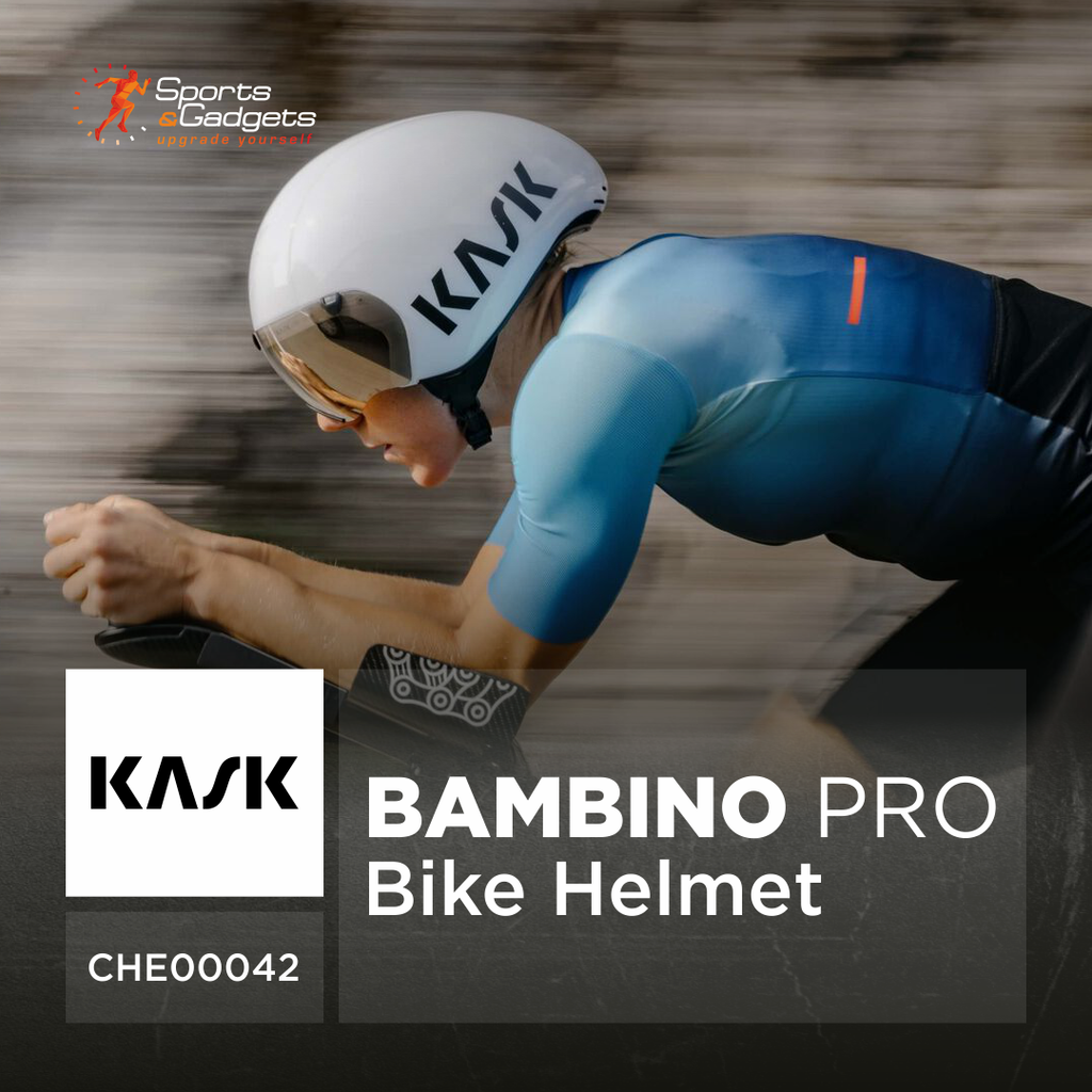 🚴♂️ Kask BAMBINO PRO Bike Helmet (CHE00042): Aero Advantage for TT, Triathlon, and Track — With a Magnetic Visor System 💨