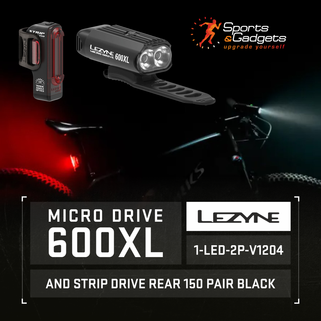 Illuminate Your Ride: A Review of the LEZYNE Micro Drive 600XL and Strip Drive Rear 150 Pair