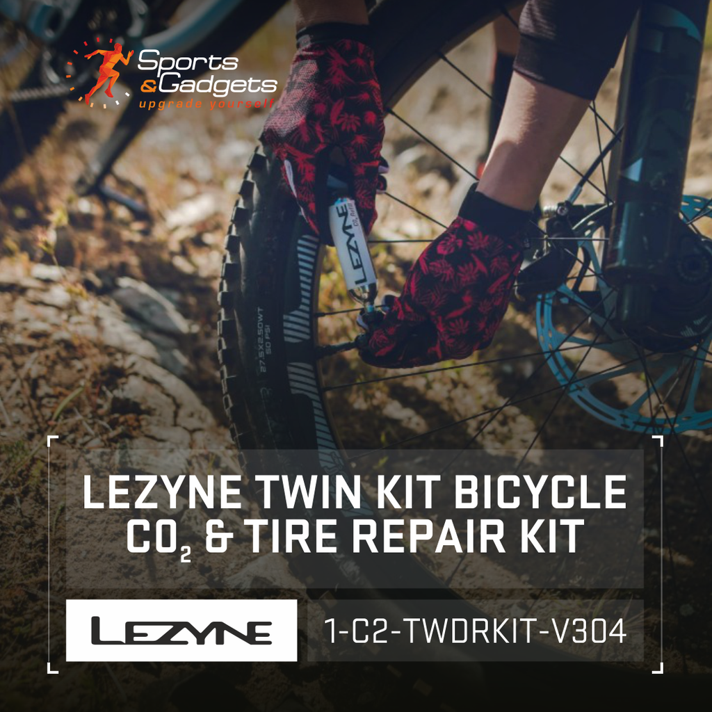 Be Ready for Anything with the Lezyne Twin Kit Bicycle CO2 & Tire Repair Kit