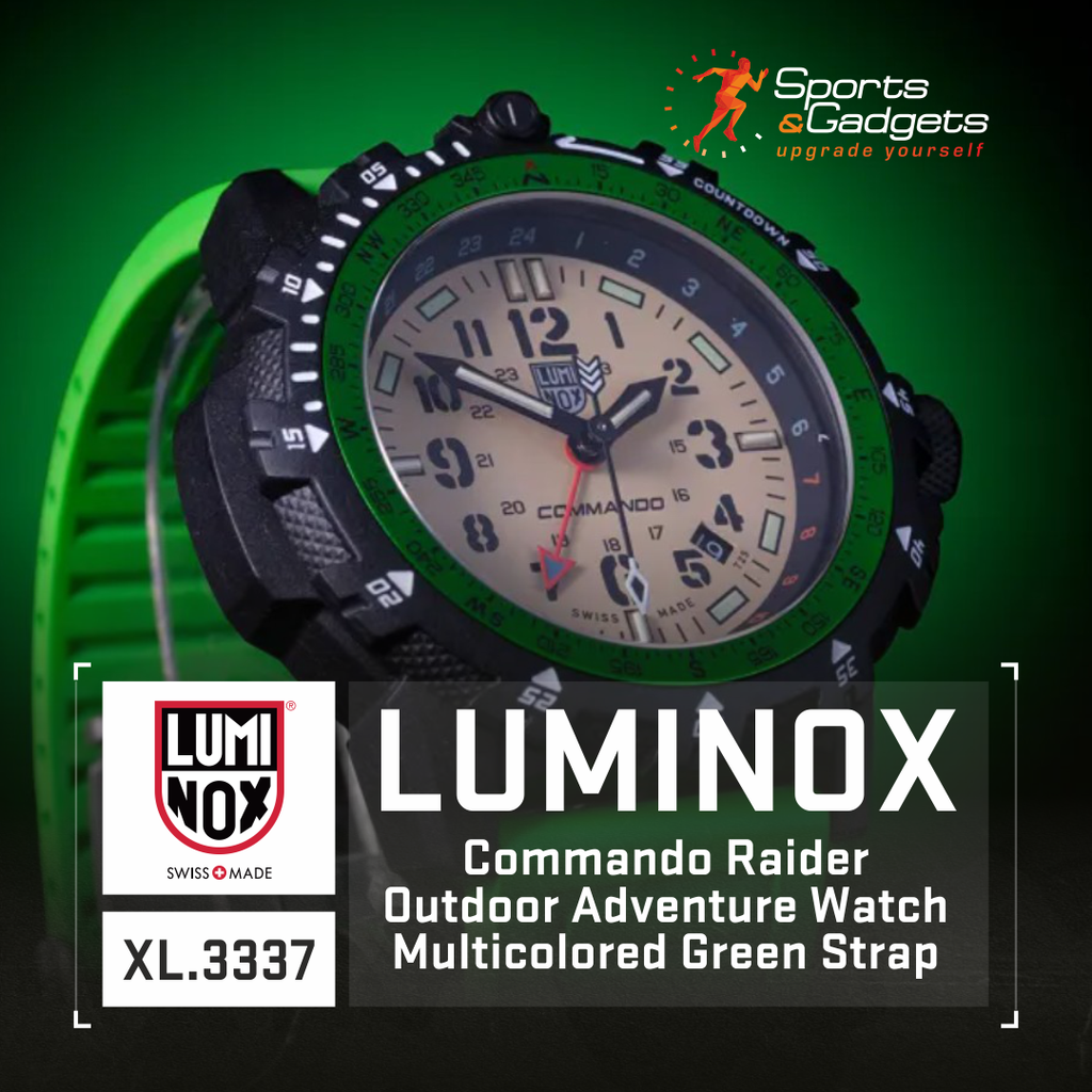 Rugged Precision: The Luminox Commando Raider XL.3337 Adventure Watch