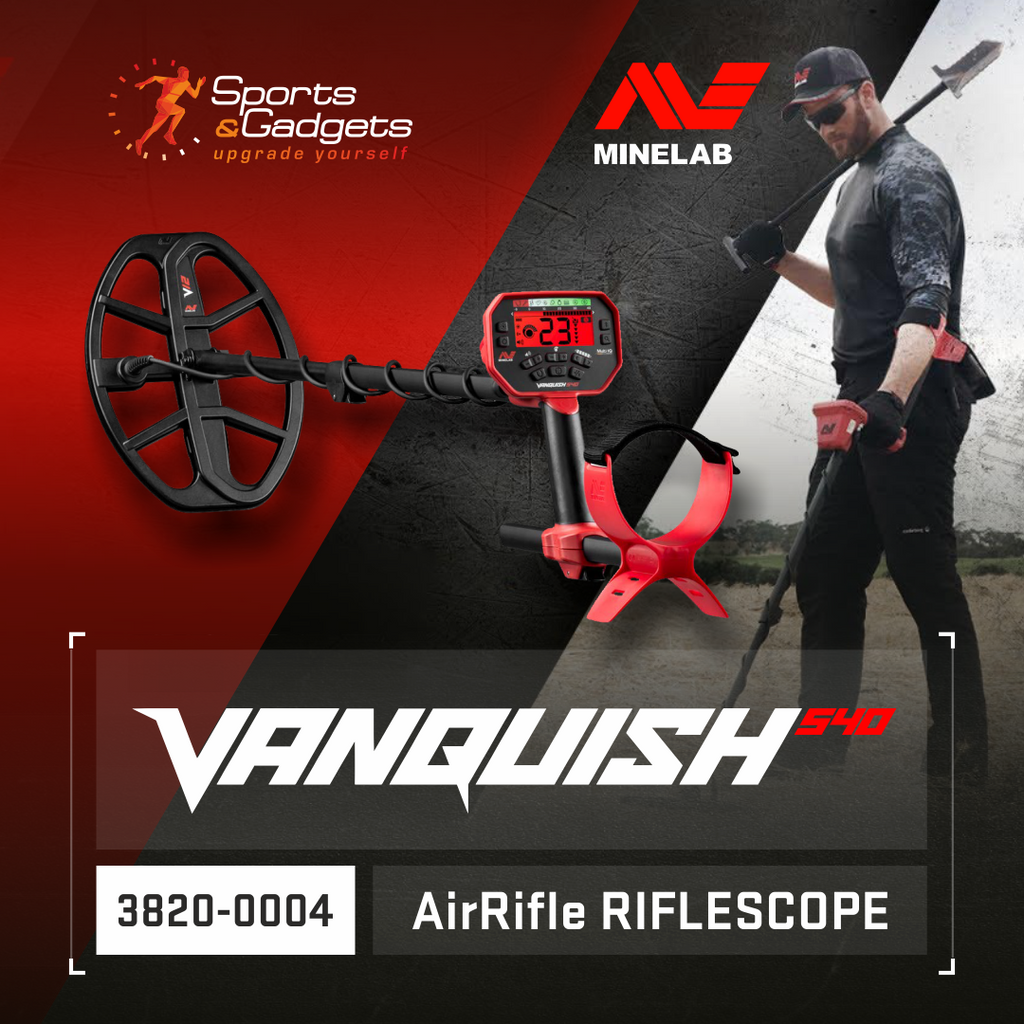 Minelab VANQUISH 540 PRO-PACK Metal Detector with V12 12