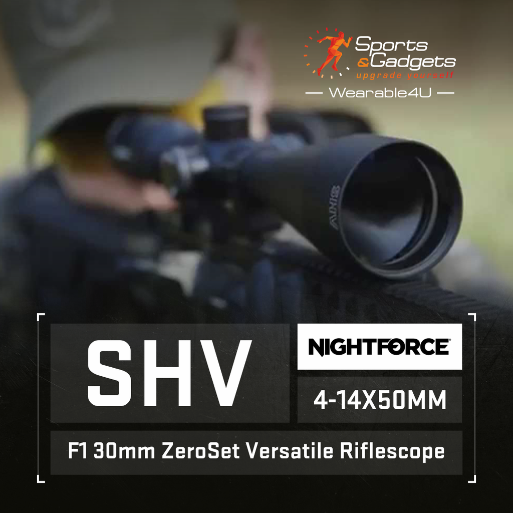 Nightforce SHV 4-14x50mm F1: Precision and Versatility in Every Shot