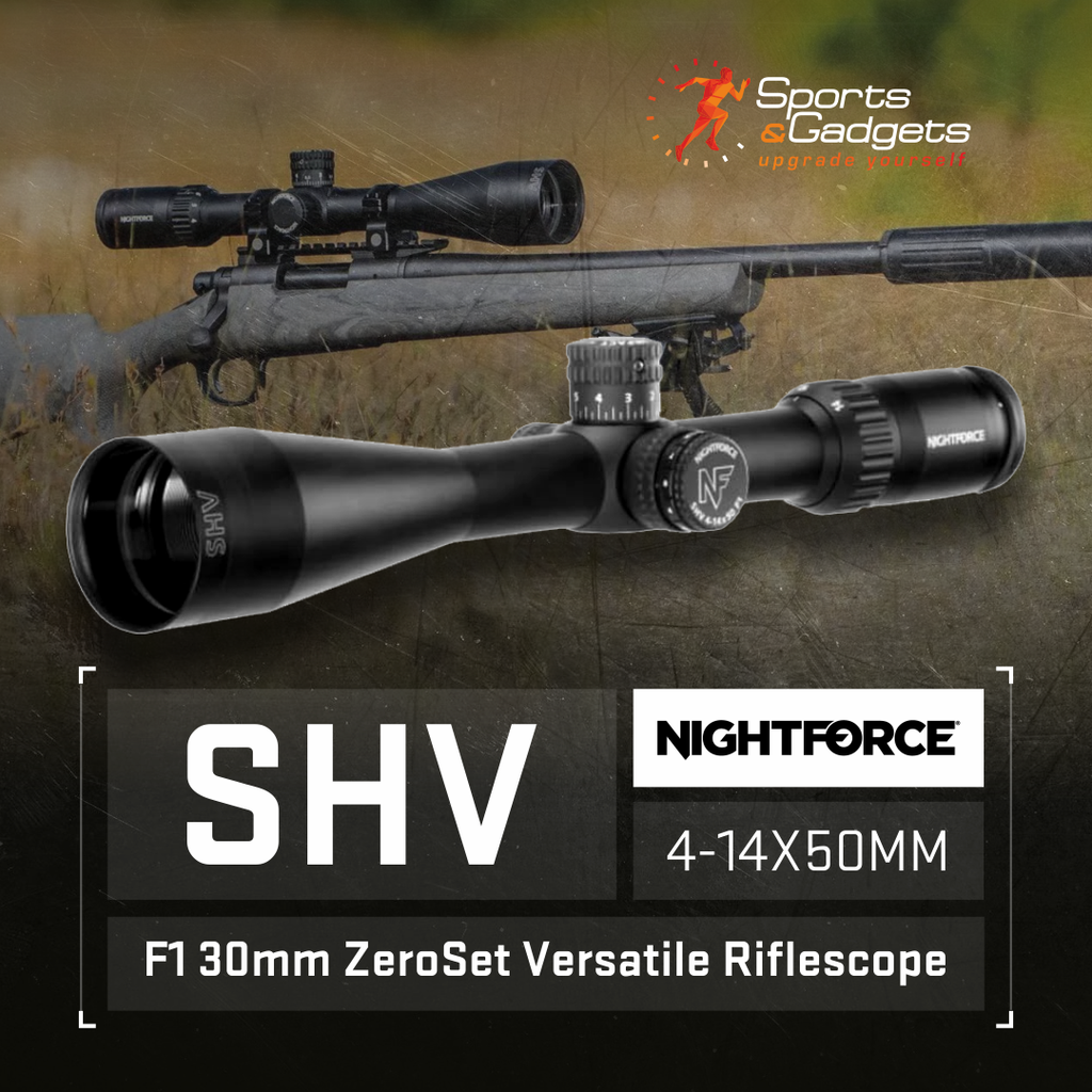 The Nightforce SHV 4-14x50mm F1: Precision, Power, and Versatility in One Riflescope
