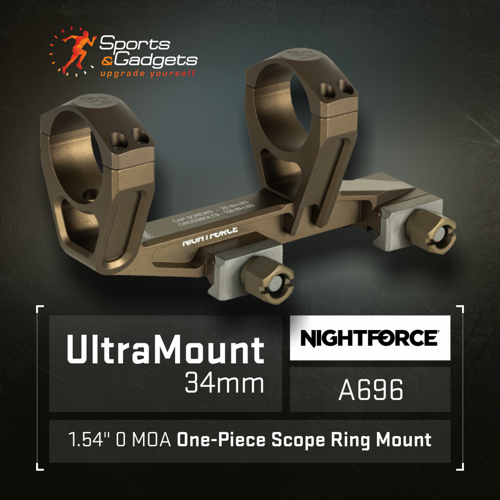 Nightforce UltraMount 34mm – Precision, Strength, and Reliability in One Rugged Mount