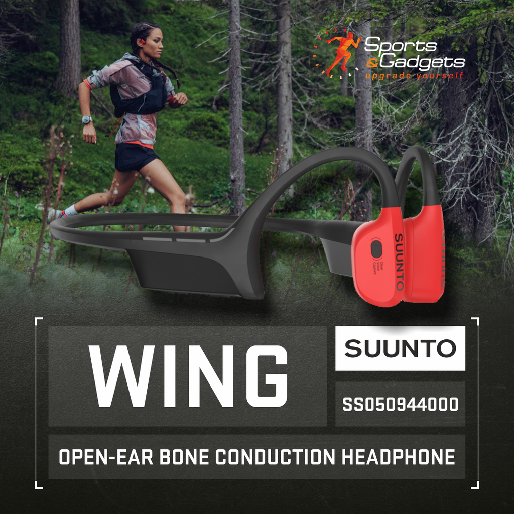 Experience Adventure with SUUNTO Wing Open-Ear Bone Conduction Headphones