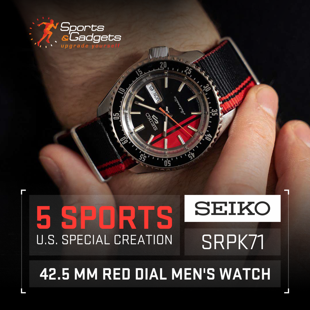 Seiko 5 Sports U.S. Special Creation: A Bold Tribute to Vintage Racing