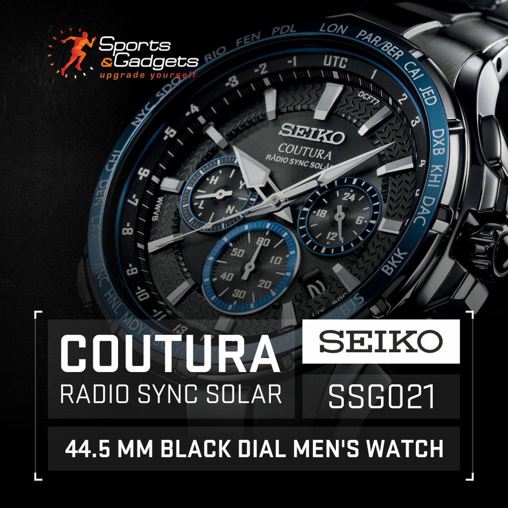 Seiko Coutura Radio Sync Solar Chronograph: The Pinnacle of Precision and Style