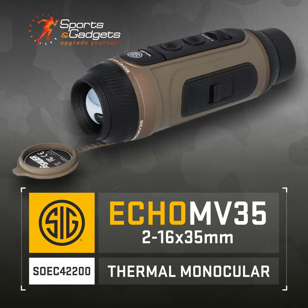 Defy the Dark with the Sig Sauer ECHO MV35 Thermal Monocular