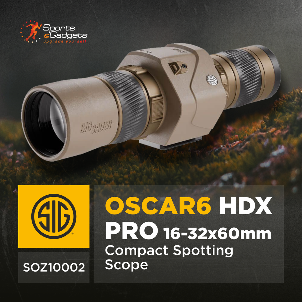 🔭 SIG SAUER OSCAR6 HDX PRO: Image-Stabilized Precision Without Compromise