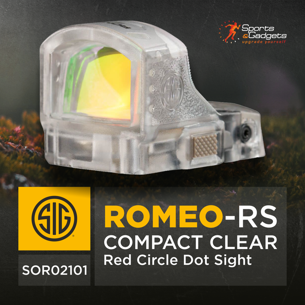 🎯 SIG SAUER ROMEO-RS (SOR02101): Reinforced Steel Strength, Slide-Mounted Convenience, and a Clear Red Circle Dot 🔴