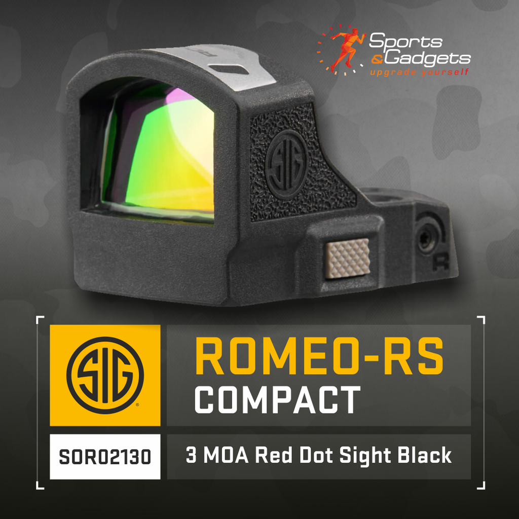 Upgrade Your Aim: The Sig Sauer ROMEO-RS Compact 3 MOA Red Dot Sight (SOR02130)