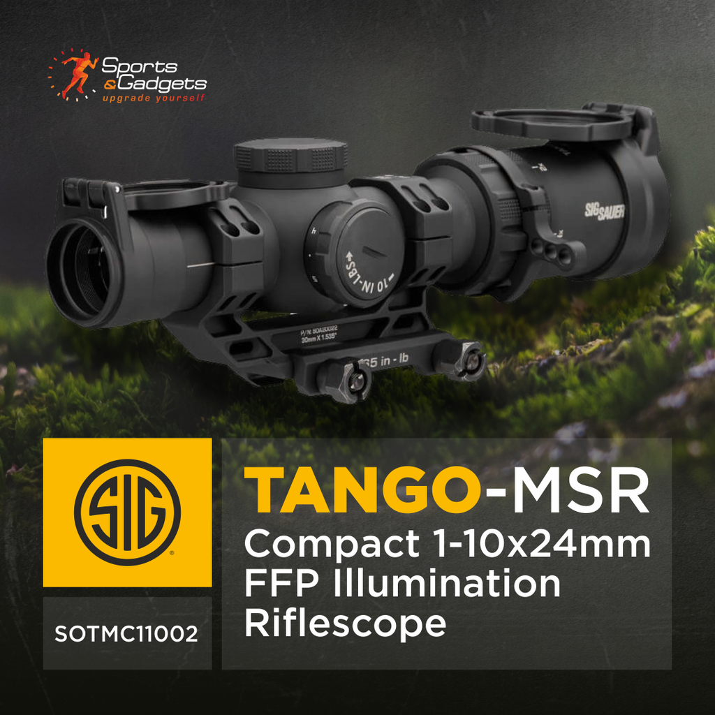 🔭 SIG SAUER TANGO-MSR COMPACT 1-10x24 FFP (SOTMC11002): Ready-to-Run LPVO Value Without Compromise 🎯🔥