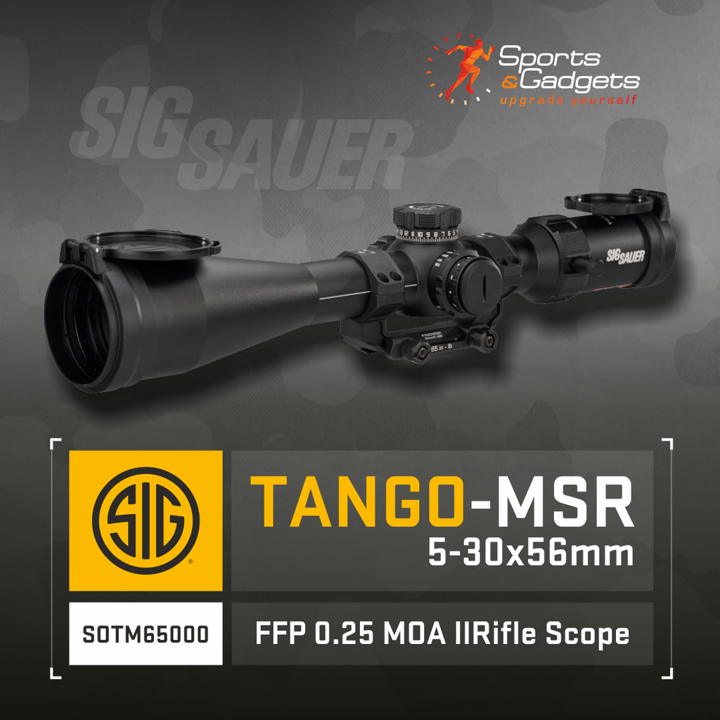 Precision Redefined: Sig Sauer SOTM65000 Tango 5-30x56mm FFP Rifle Scope